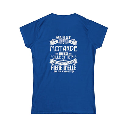 Ma fille est une motarde, elle est folle et têtue
