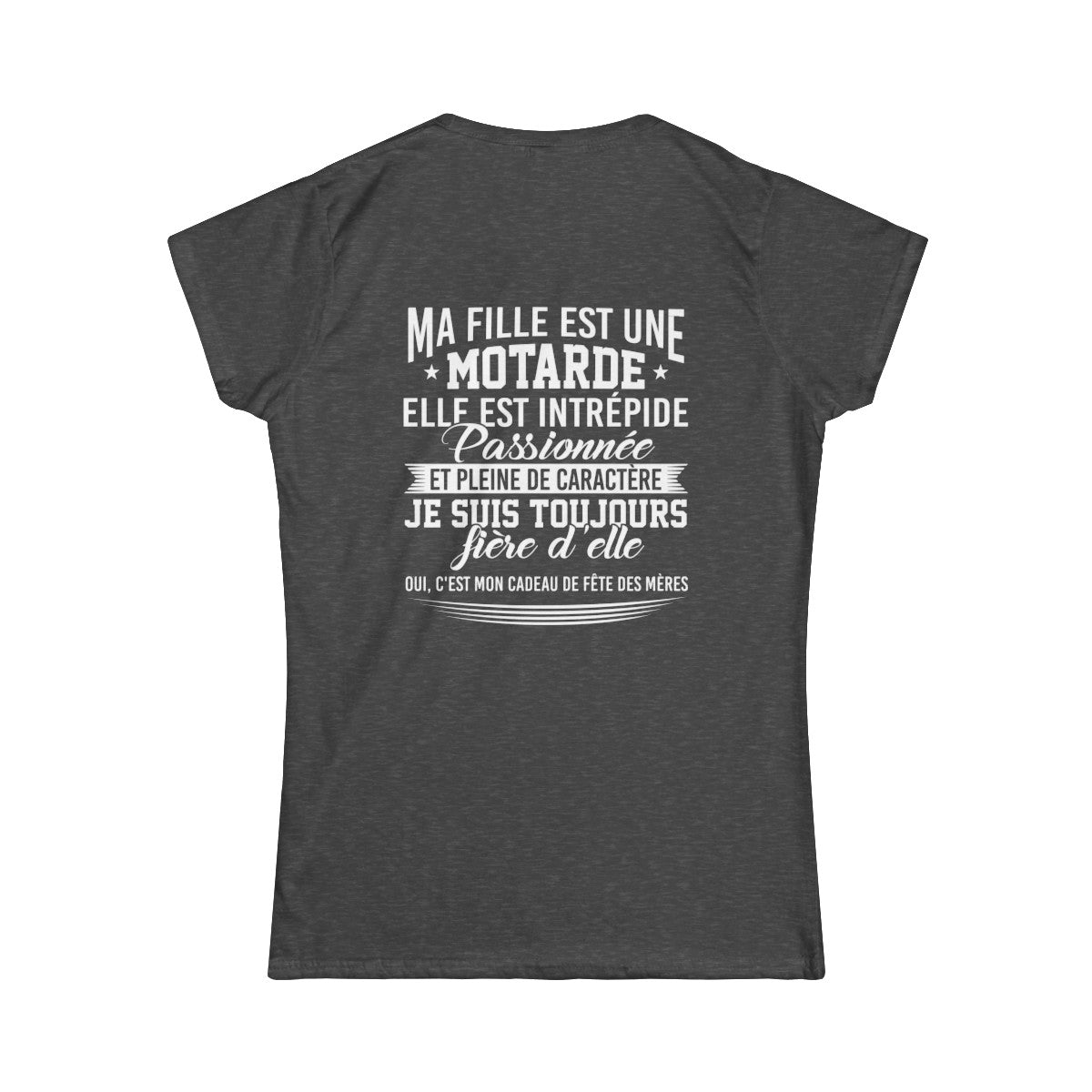 Ma fille est une motarde, elle est intrépide, passionnée et pleine de caractère