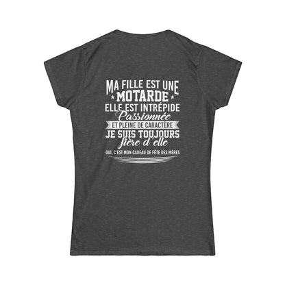 Ma fille est une motarde, elle est intrépide, passionnée et pleine de caractère