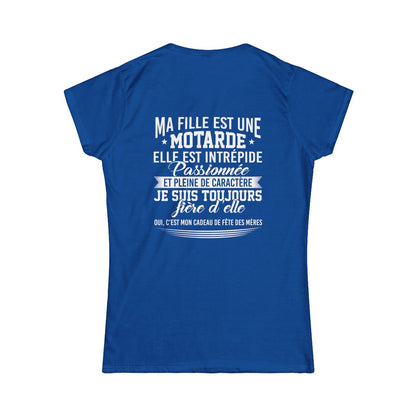 Ma fille est une motarde, elle est intrépide, passionnée et pleine de caractère