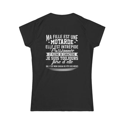 Ma fille est une motarde, elle est intrépide, passionnée et pleine de caractère