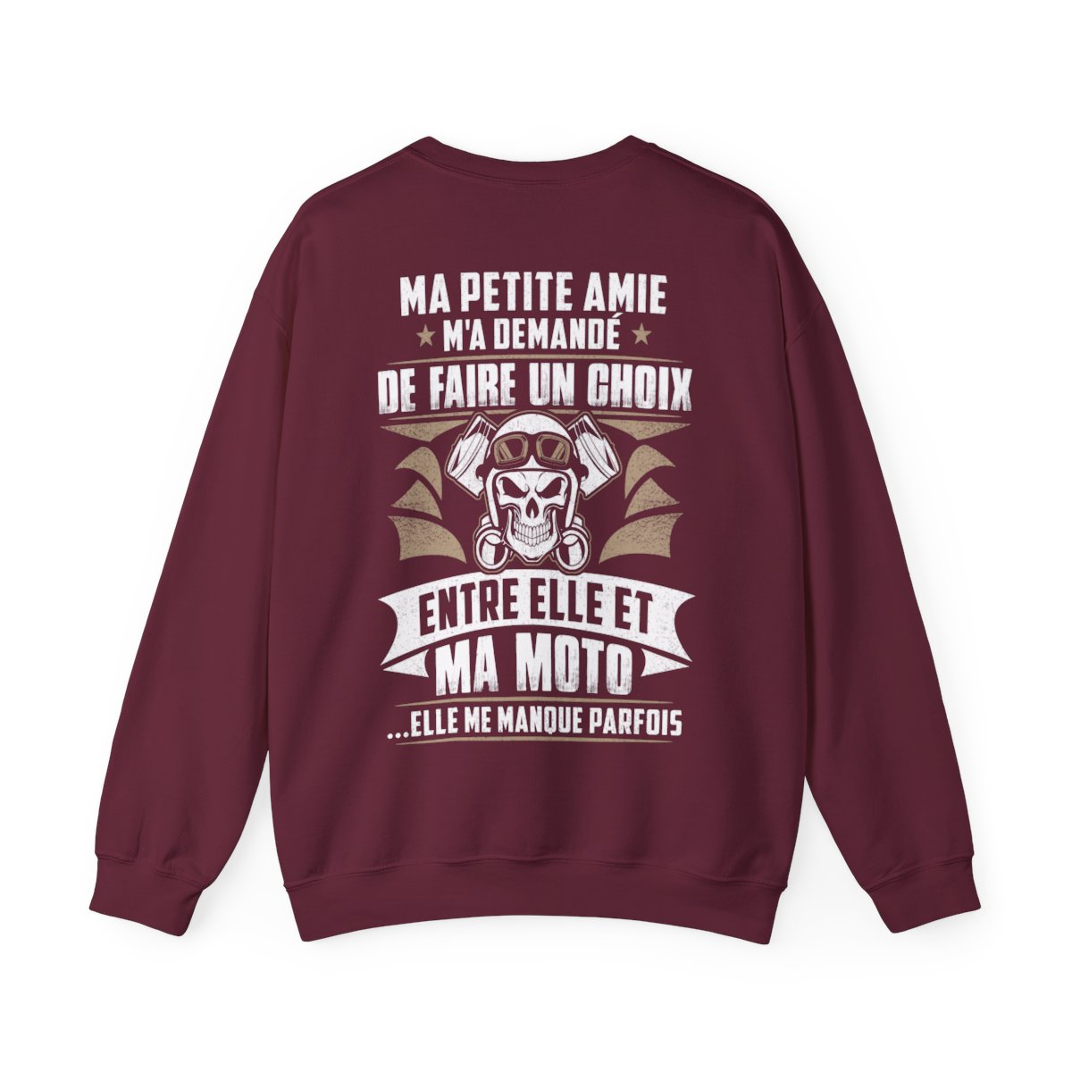 Ma petite amie m'a demandé de faire un choix entre elle et ma moto