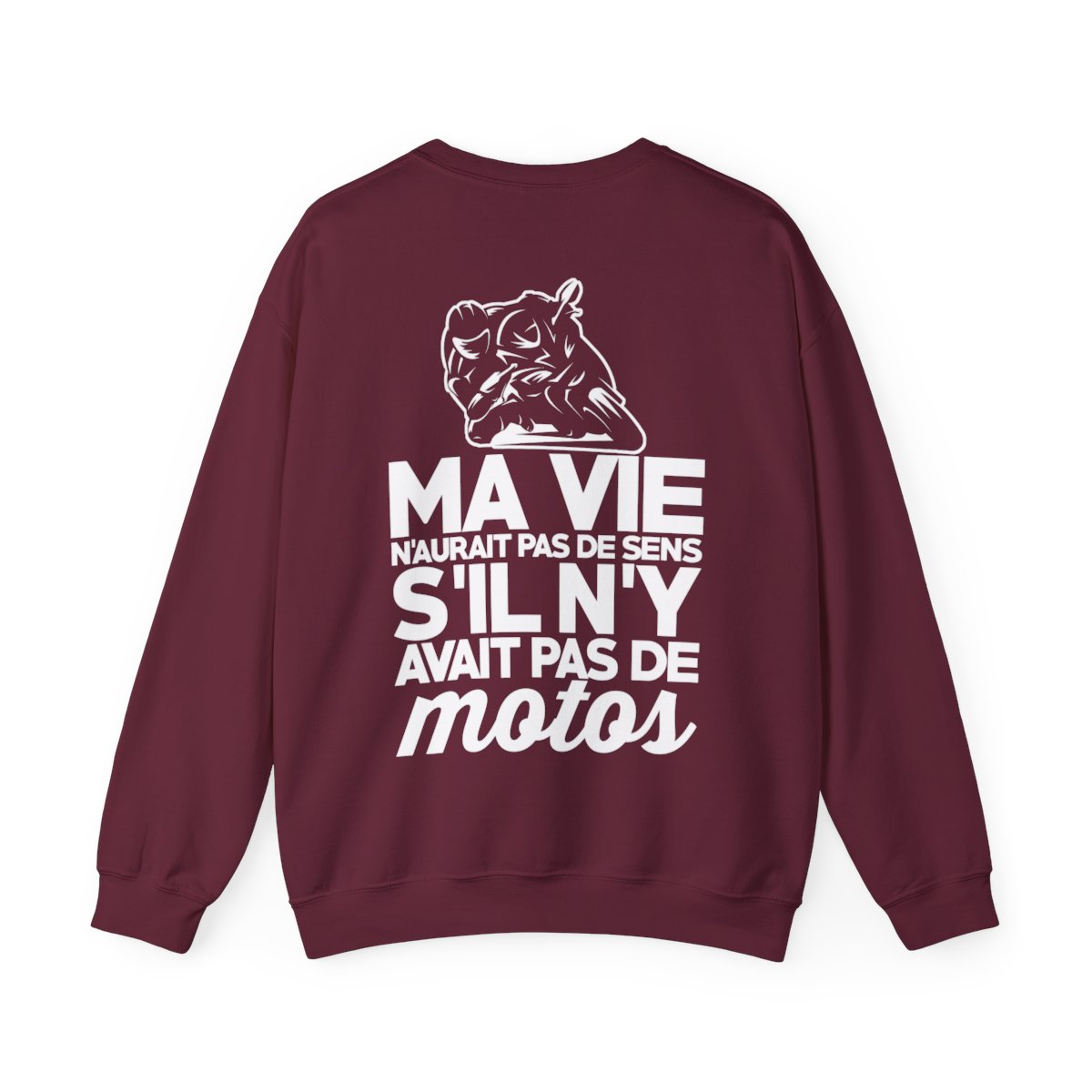 Ma vie n'aurait pas de sens s'il n'y avait pas de motos