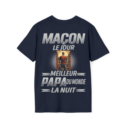Maçon le jour, papa la nuit