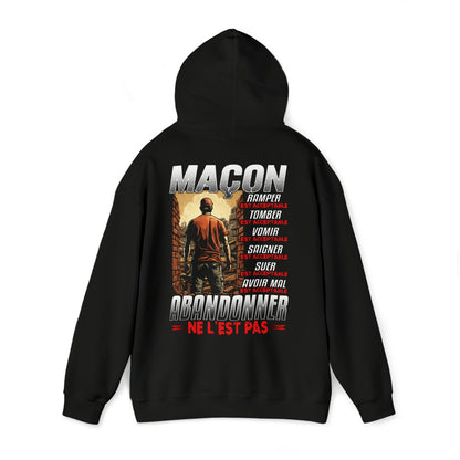 Maçon, ramper, tomber, vomir, saigner est acceptable