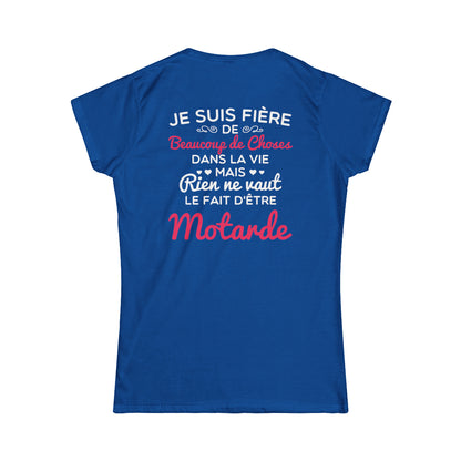 Mais rien ne vaut le fait d'être motarde