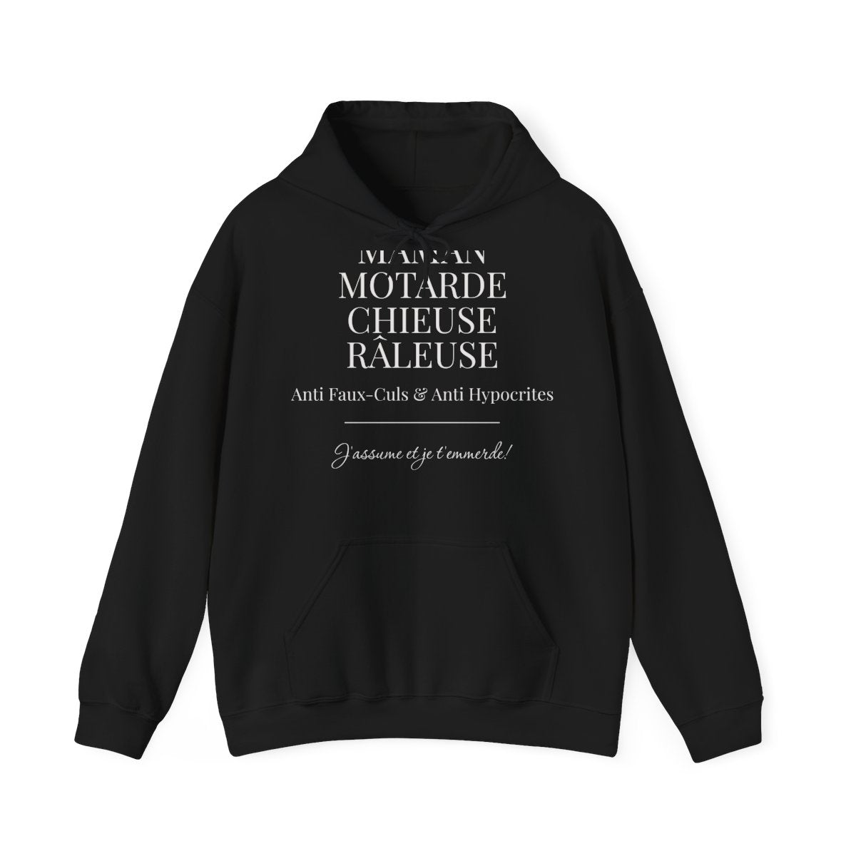 Maman Motarde Chieuse Râleuse Anti Faux-culs J'assume