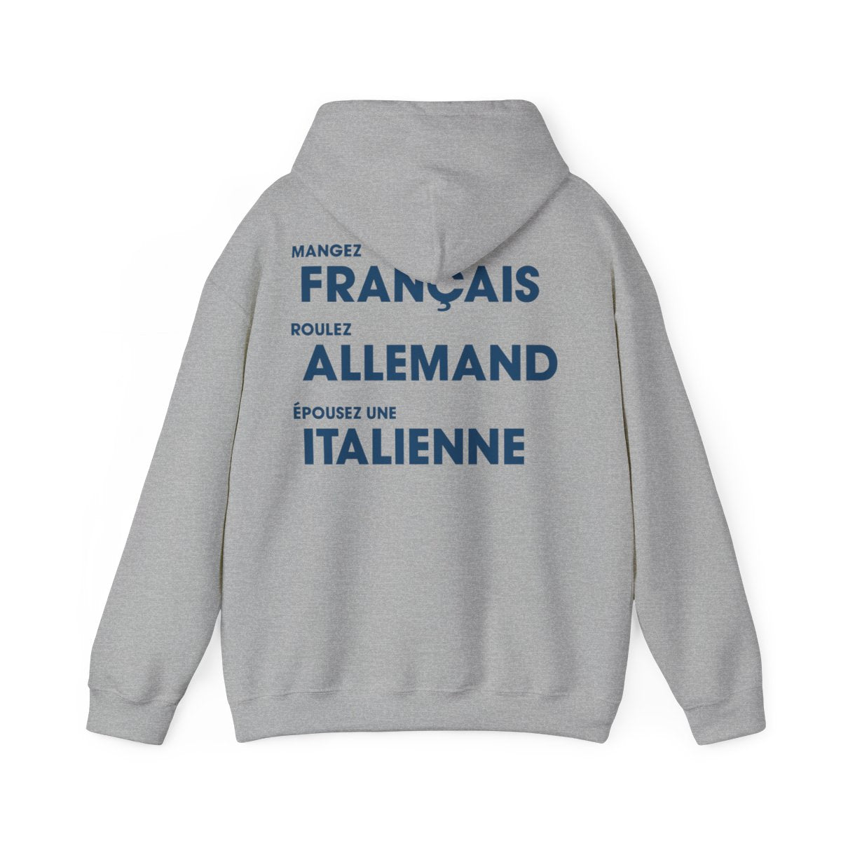 Mangez Francais, Roulez Allemand, Épouse une Italienne
