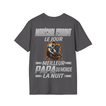 Maréchal ferrant le jour, papa la nuit