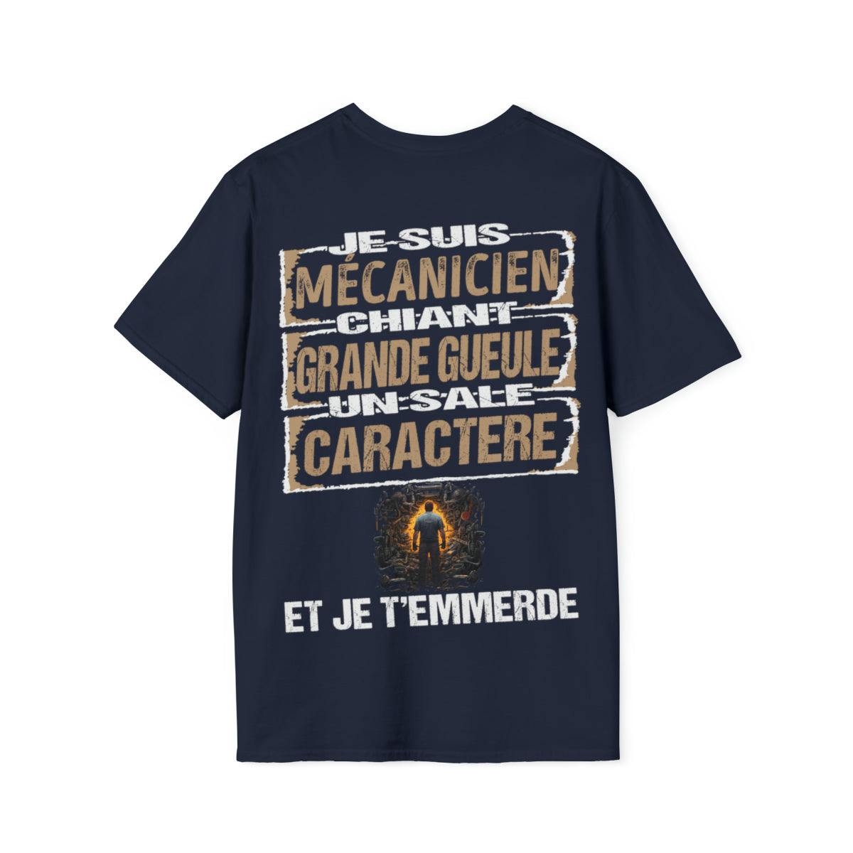 Mécanicien, chiant, grande gueule, un sale caractère