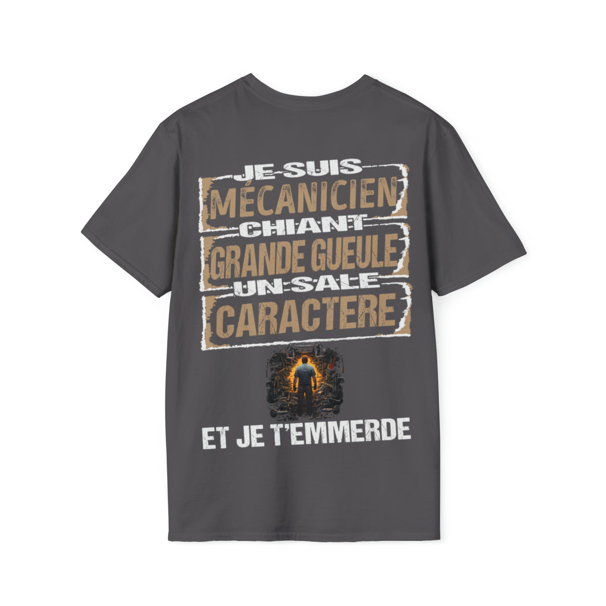 Mécanicien, chiant, grande gueule, un sale caractère