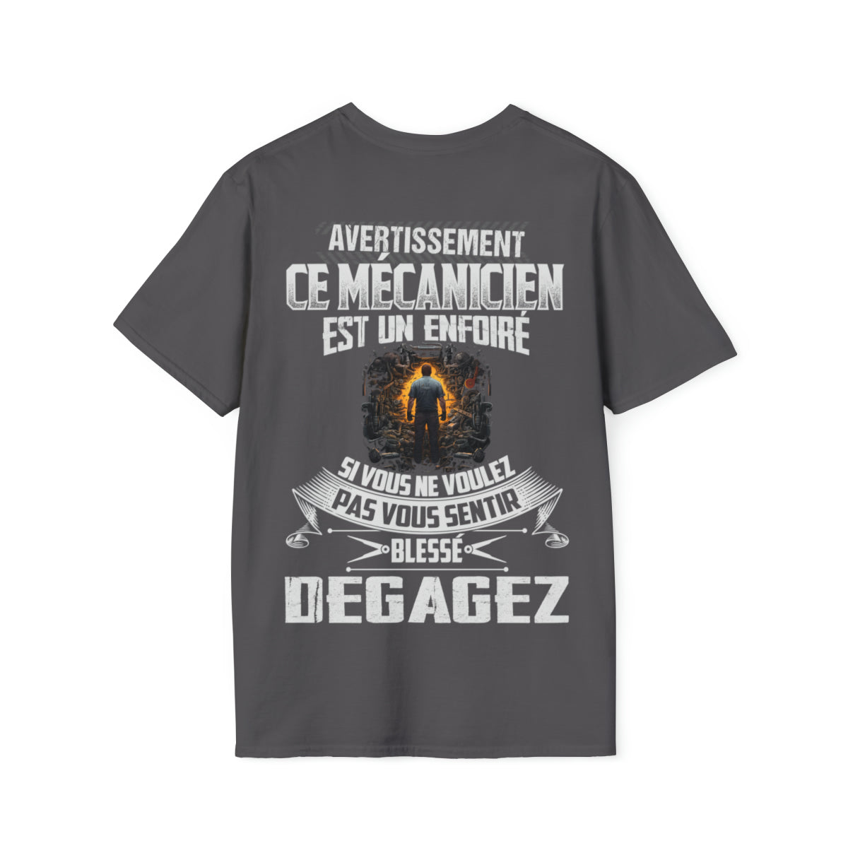 Mécanicien grincheux, sarcastique, imprévisible, non médicamenté