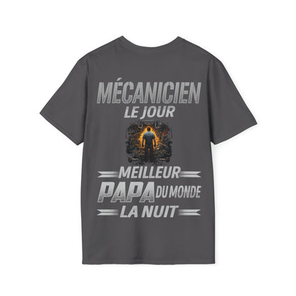 Mécanicien le jour, papa la nuit