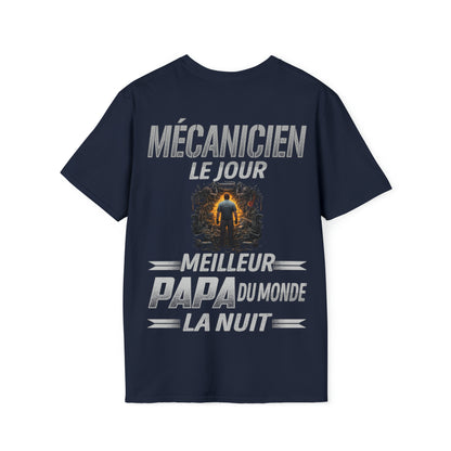 Mécanicien le jour, papa la nuit