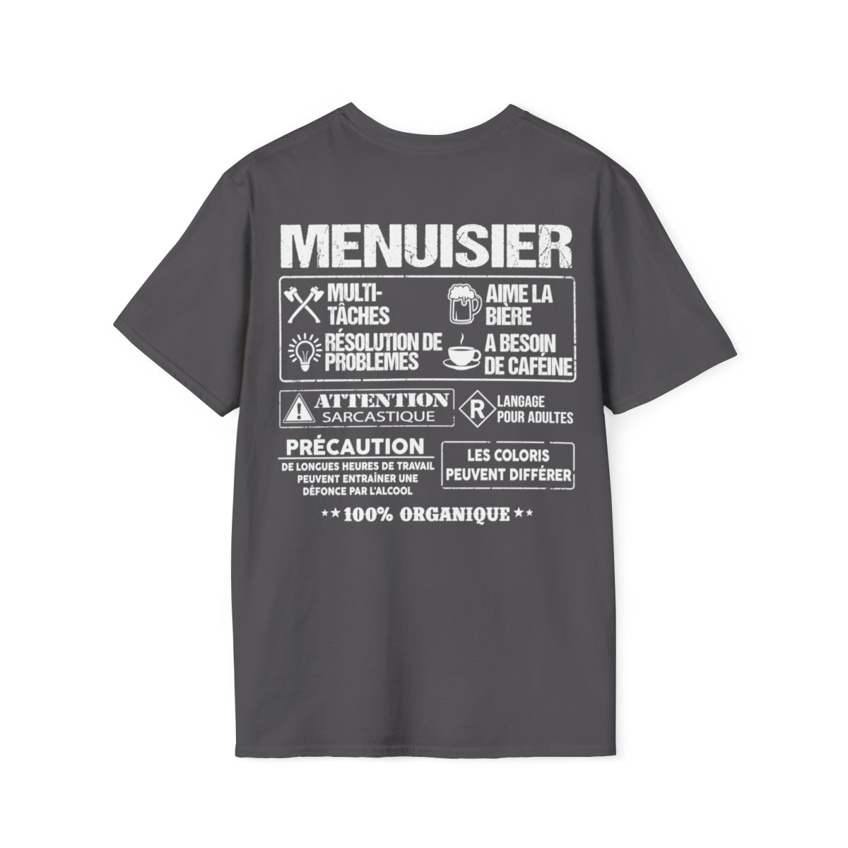 Menuisier est la quintessence du travailleur