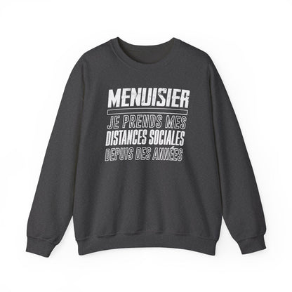 Menuisier, expert en distances sociales