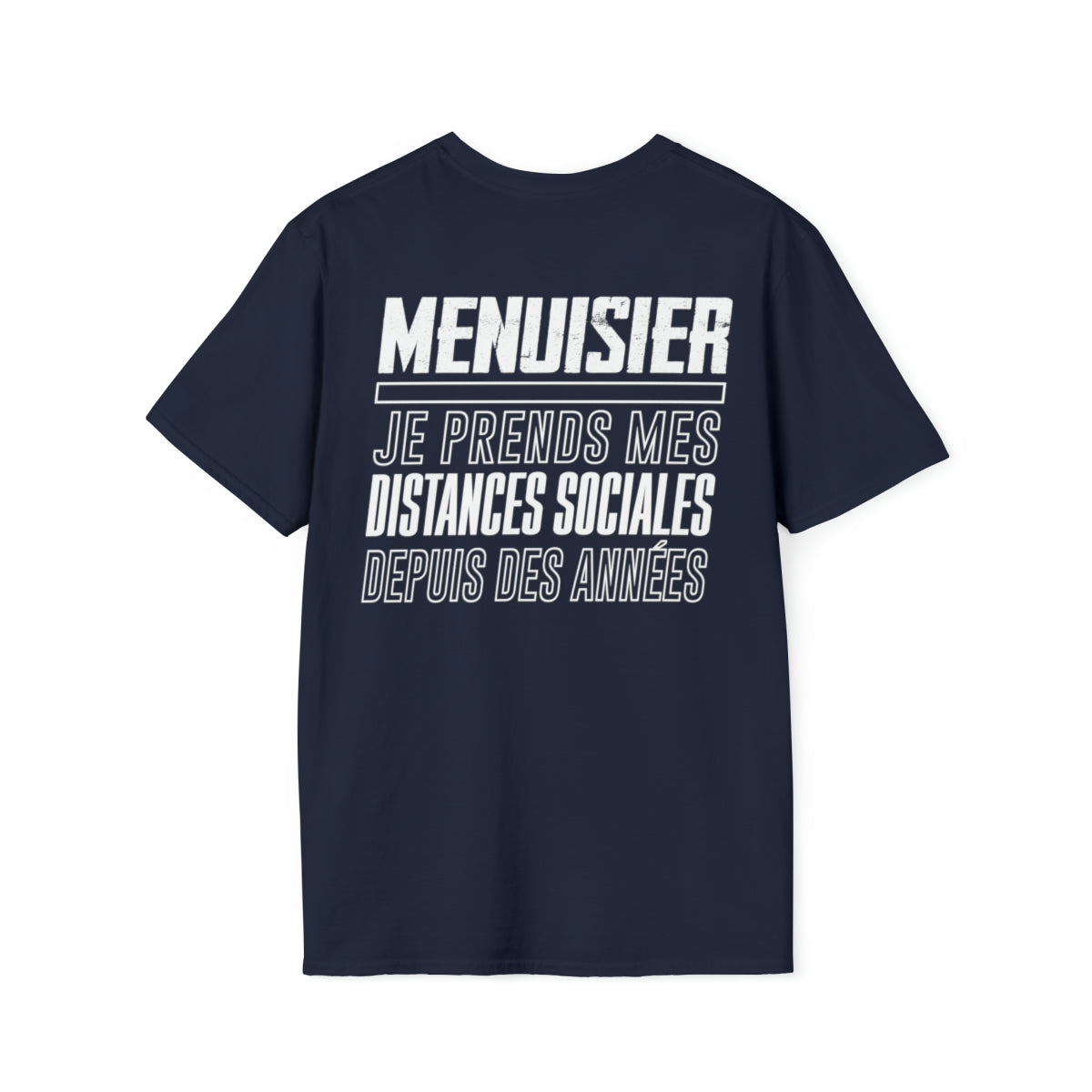 Menuisier, expert en distances sociales
