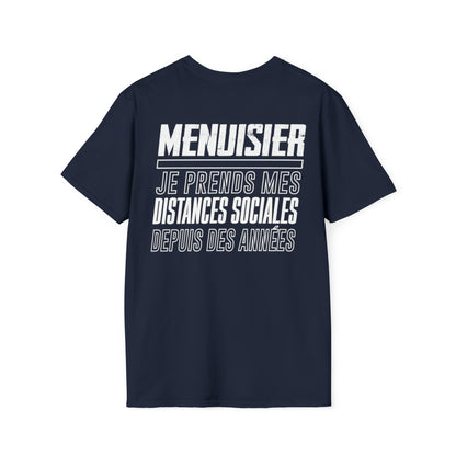 Menuisier, expert en distances sociales