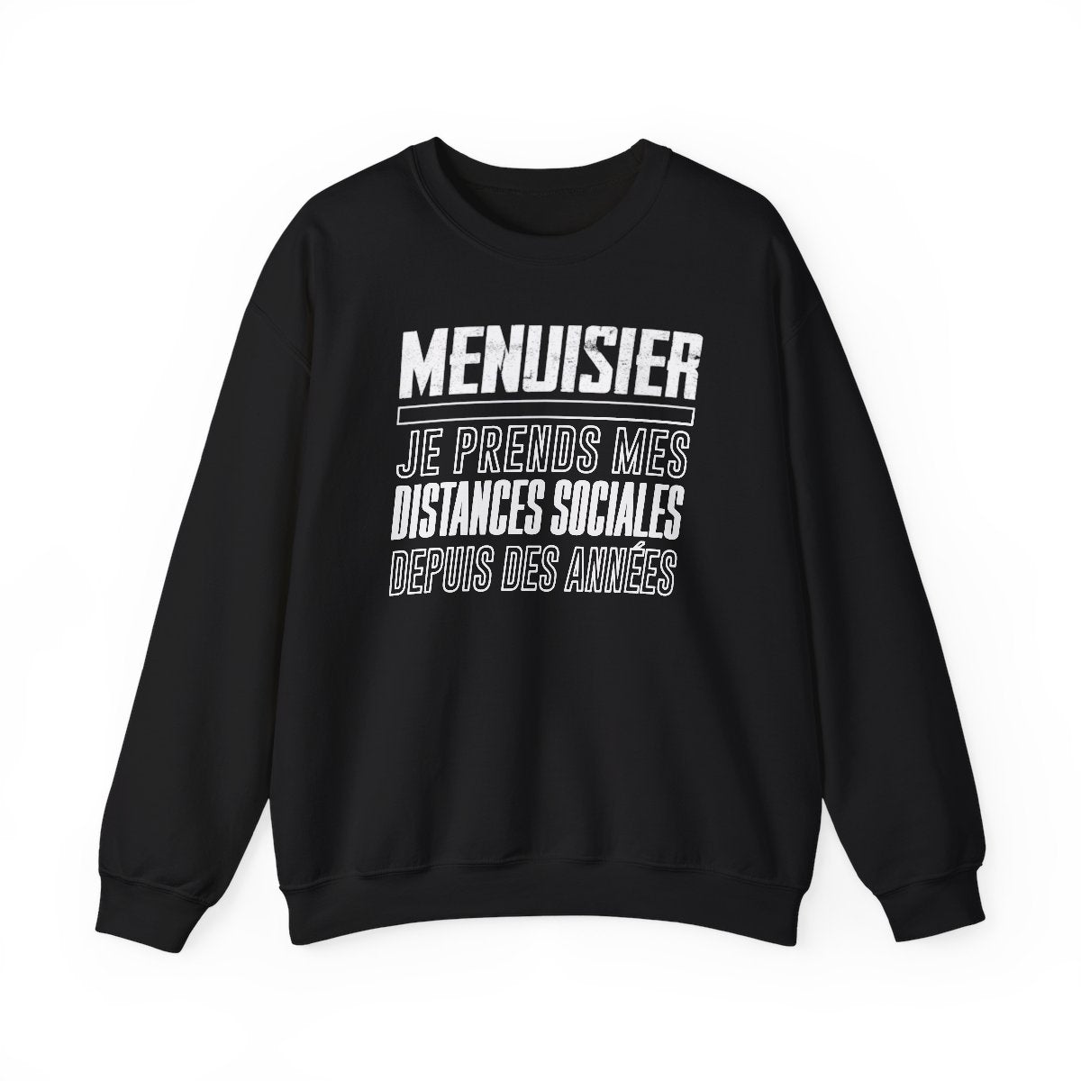 Menuisier, expert en distances sociales