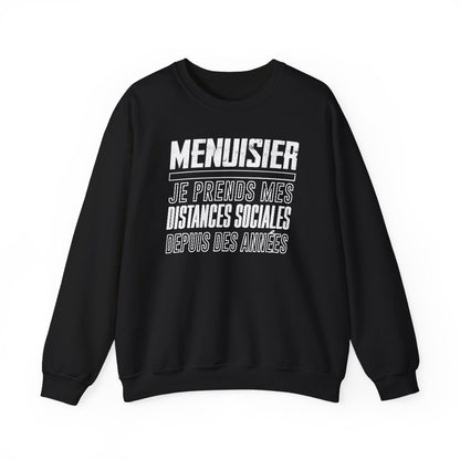 Menuisier, expert en distances sociales