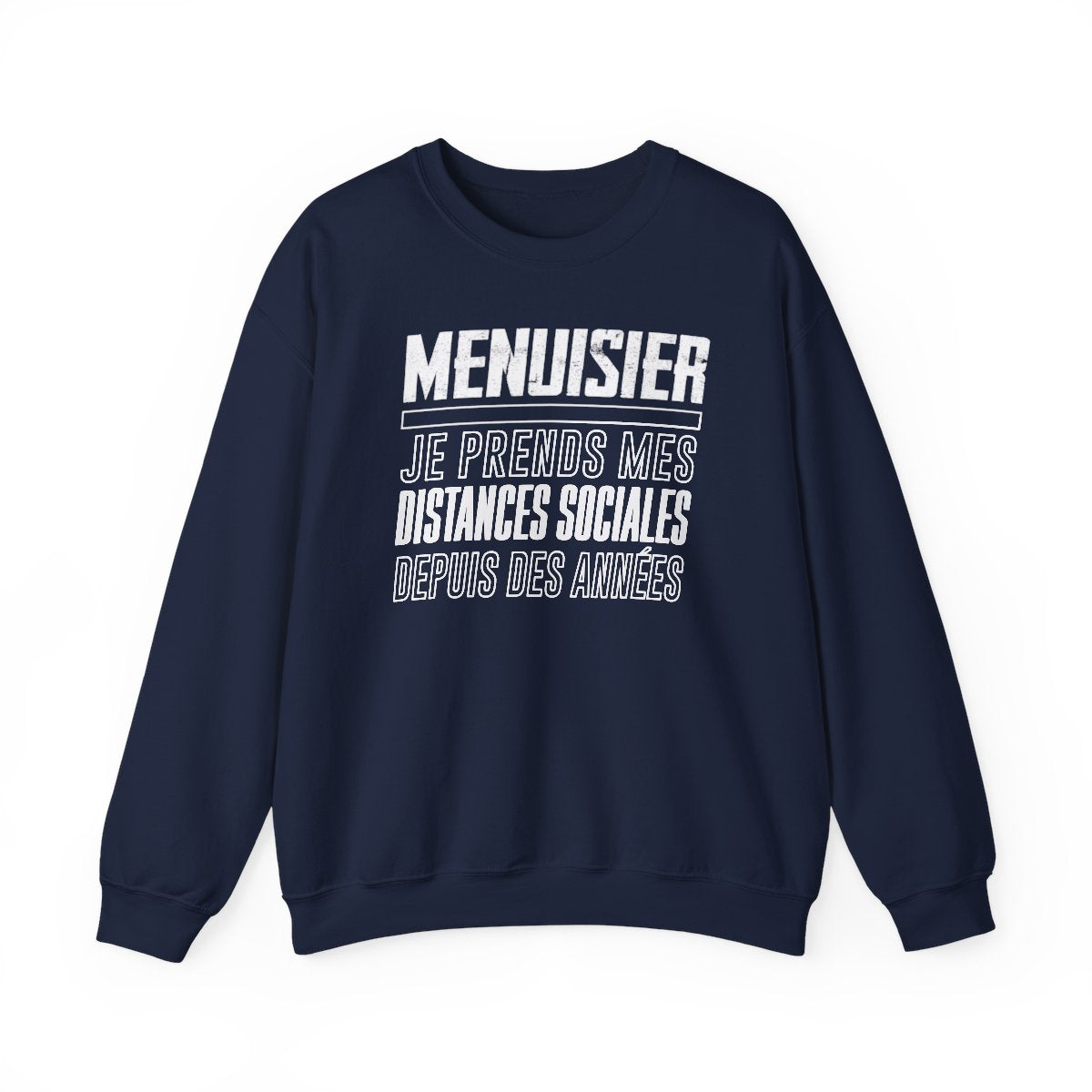Menuisier, expert en distances sociales