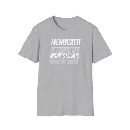 Menuisier, expert en distances sociales