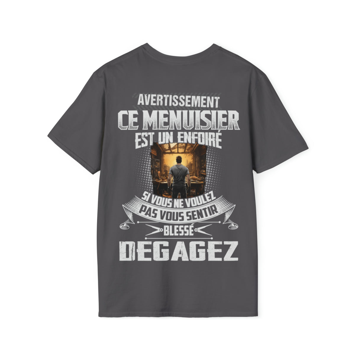 Menuisier grincheux, sarcastique, imprévisible, non médicamenté