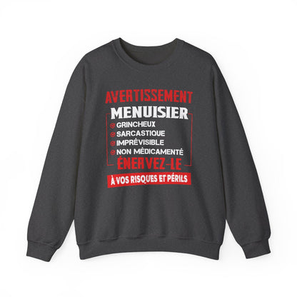 Menuisier, grincheux, sarcastique, imprévisible, non médicamenté