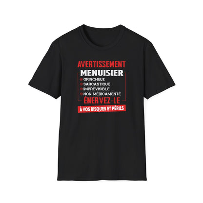 Menuisier, grincheux, sarcastique, imprévisible, non médicamenté