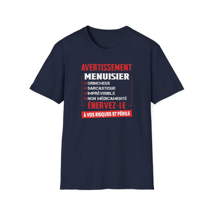 Menuisier, grincheux, sarcastique, imprévisible, non médicamenté