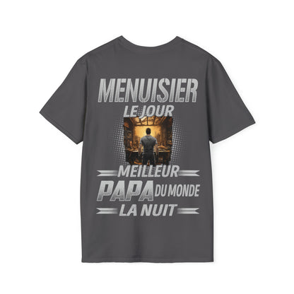 Menuisier le jour, papa la nuit