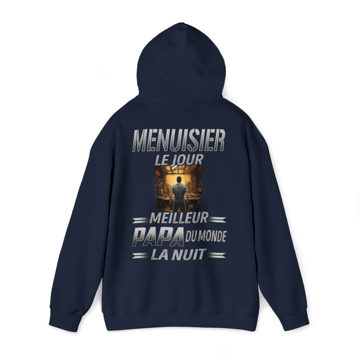 Menuisier le jour, papa la nuit