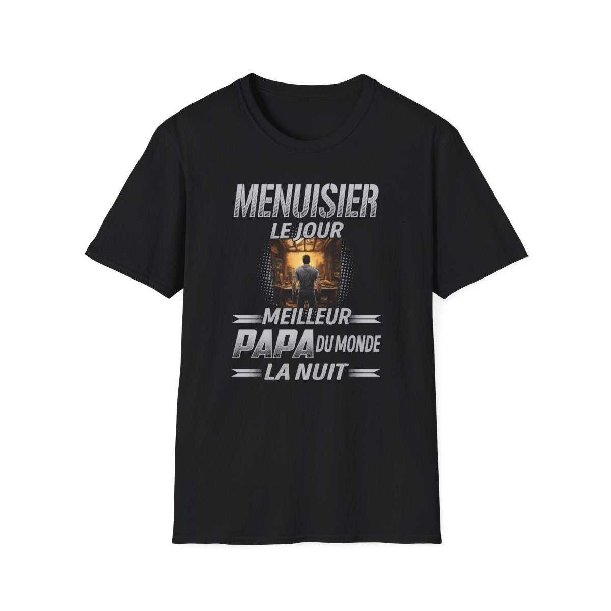 Menuisier le jour, papa la nuit