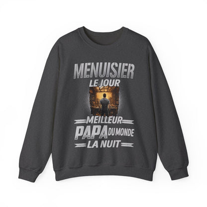 Menuisier le jour, papa la nuit
