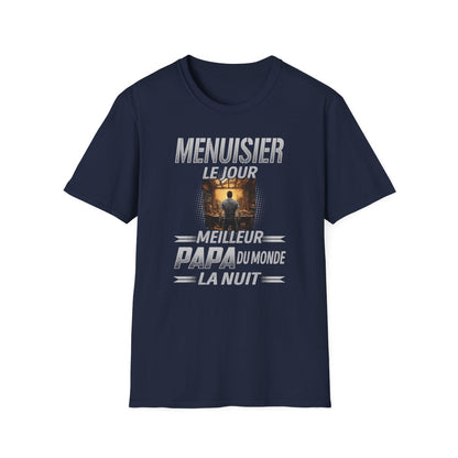 Menuisier le jour, papa la nuit