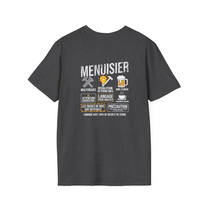 Menuisier : multitâches, aime la bière, résolution de problèmes, a besoin de caféine