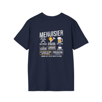 Menuisier : multitâches, aime la bière, résolution de problèmes, a besoin de caféine