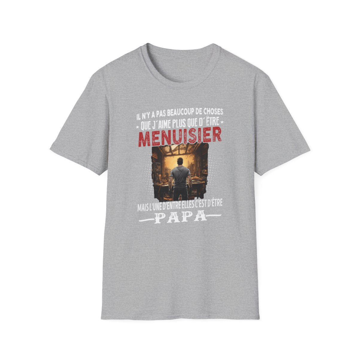 Menuisier passionné, papa comblé