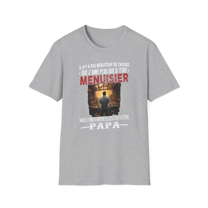 Menuisier passionné, papa comblé