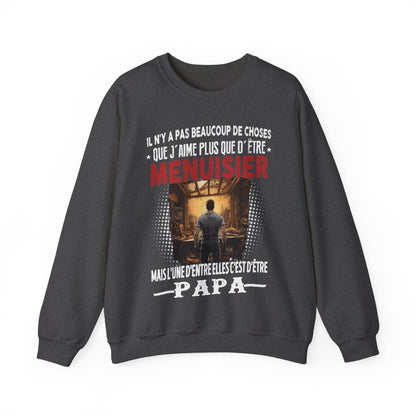 Menuisier passionné, papa comblé