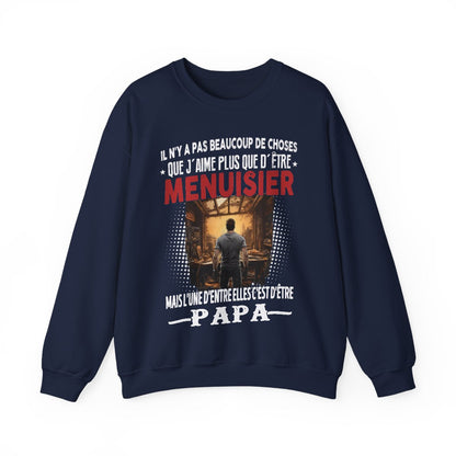 Menuisier passionné, papa comblé