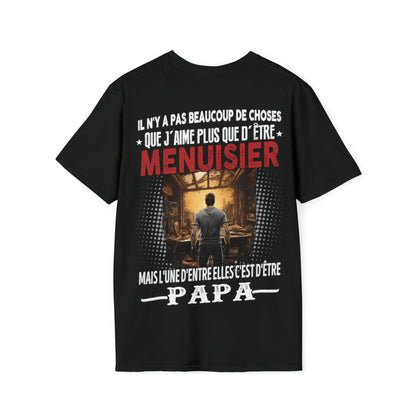 Menuisier passionné, papa comblé