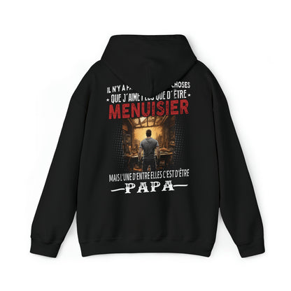 Menuisier passionné, papa comblé