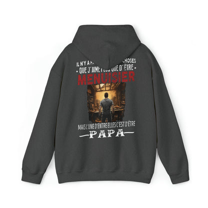 Menuisier passionné, papa comblé