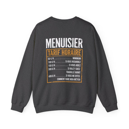 MENUISIER TARIF HORAIRE