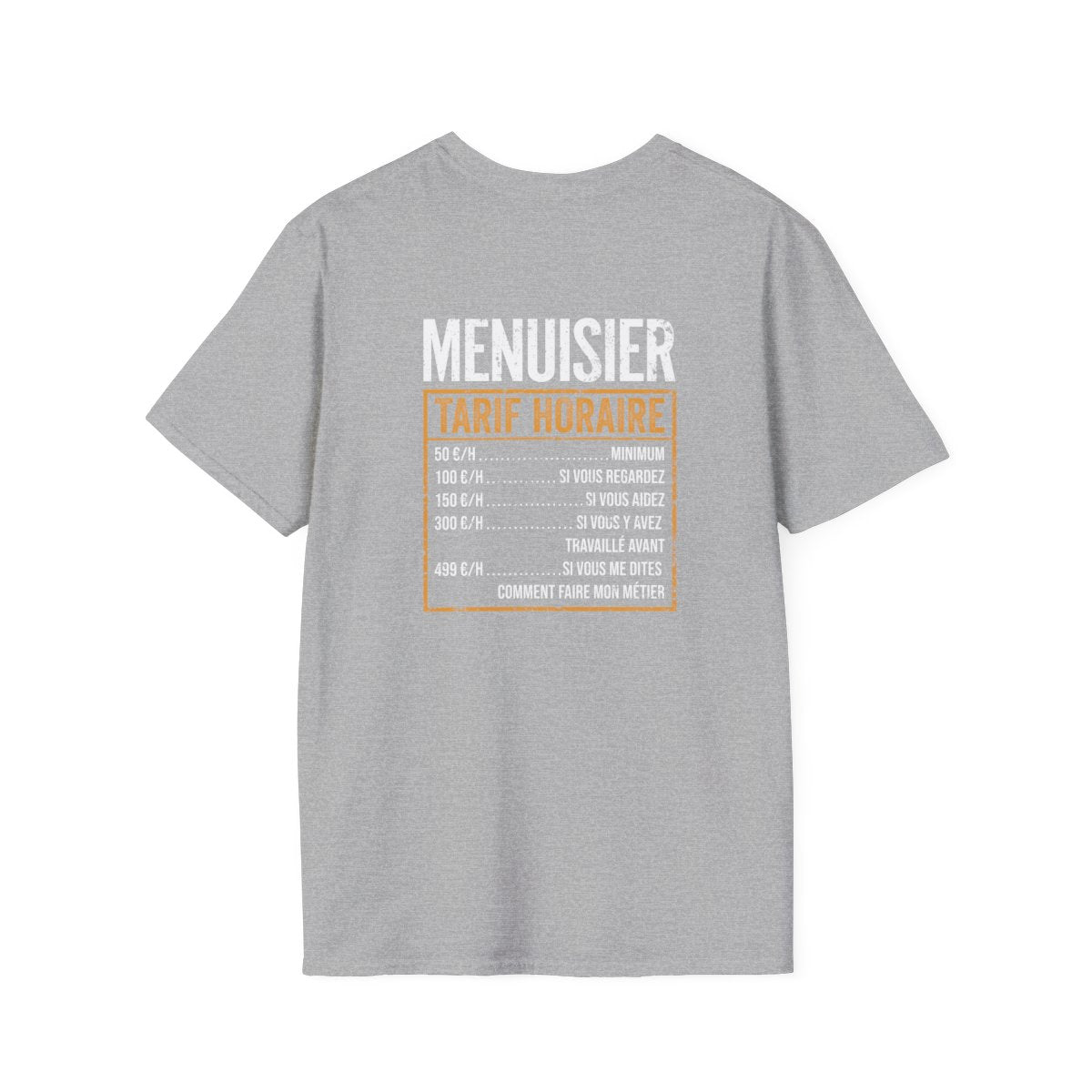 MENUISIER TARIF HORAIRE