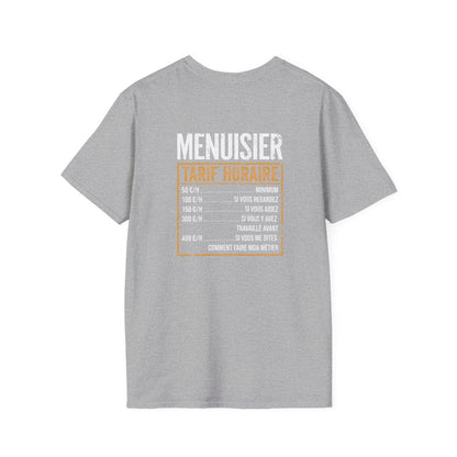 MENUISIER TARIF HORAIRE