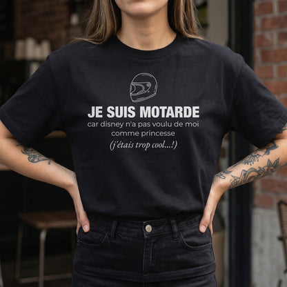Je suis motarde car disney n'a pas voulu de moi comme princesse