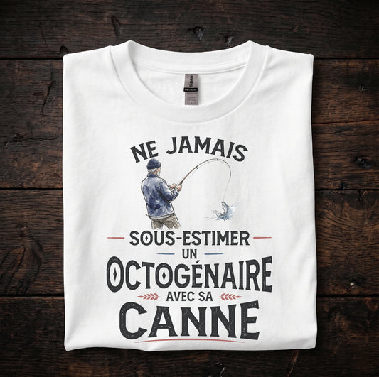 Ne jamais sous-estimer un octogénaire avec sa canne