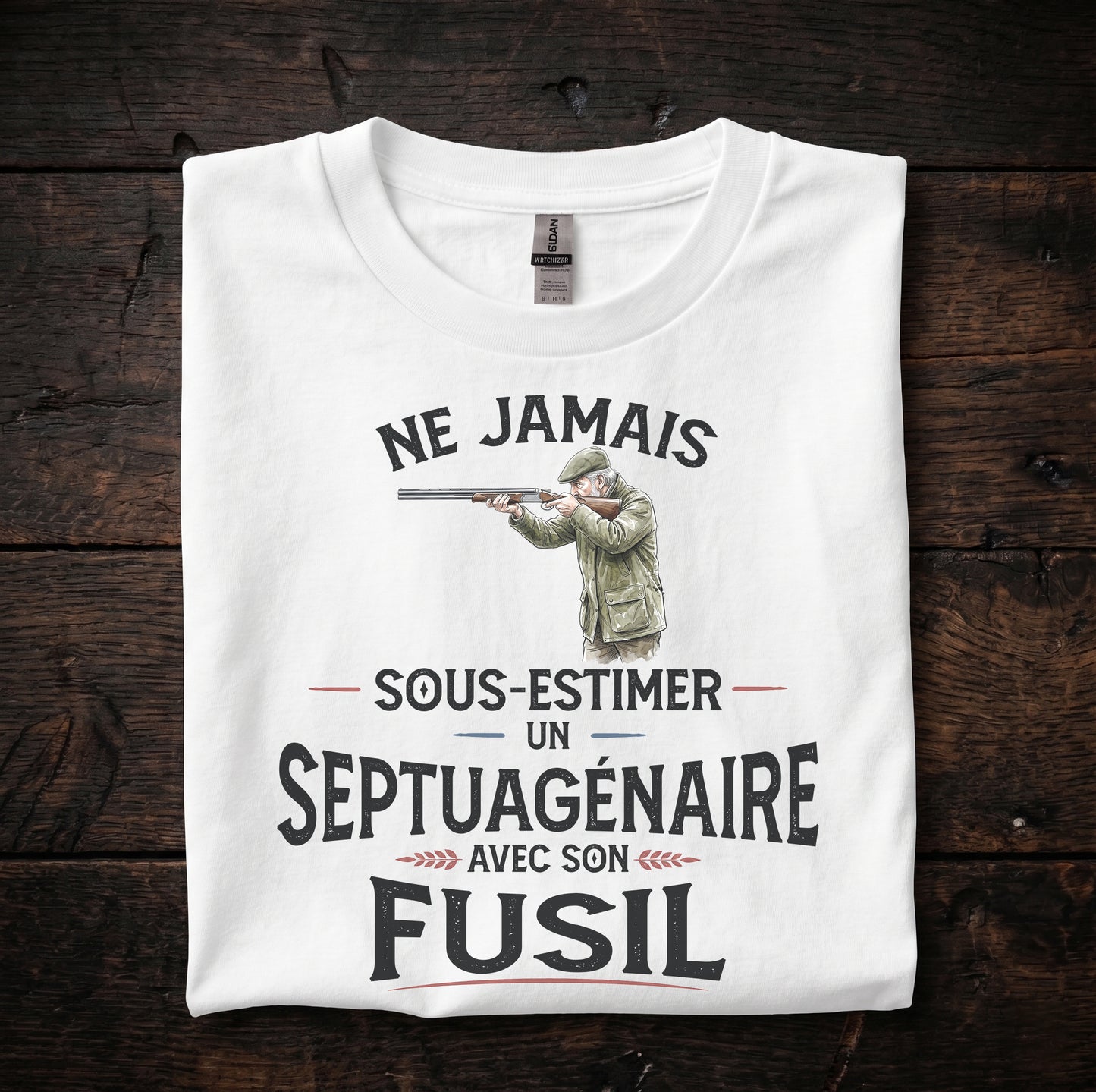 Ne jamais sous-estimer un septuagénaire avec son fusil